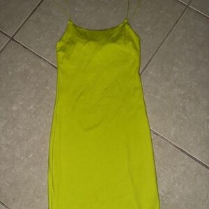 Zara Women's Yellow Dress